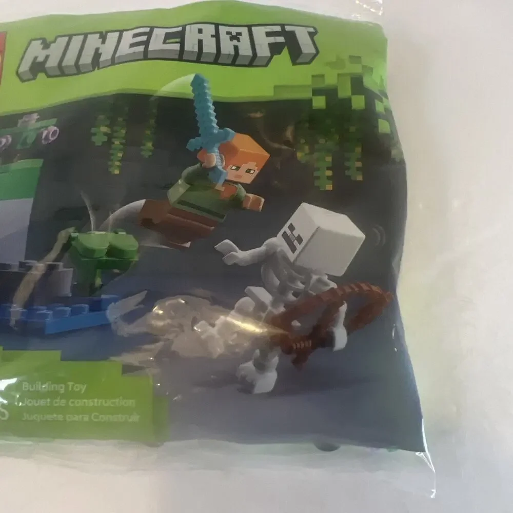 LEGO Minecraft The Lush Cave Fight 30705 Brand New Set 40 pcs Polybag Fast Ship!